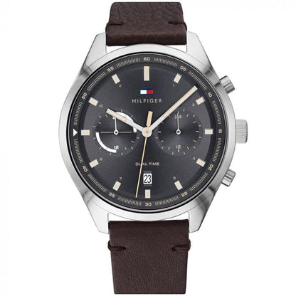 Tommy hilfiger Men Bennett Round Black Watches