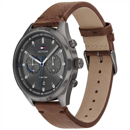 Tommy hilfiger Men Bennett Round Black Watches