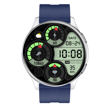 Fire Boltt Invincible Bsw020-Navy Silver