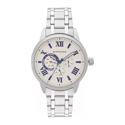 GIORDANO A1077-22 ANALOG WHITE DIAL WATCH FOR MEN