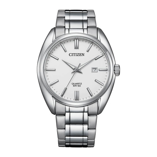 CITIZEN QUARTZ GENTS WATCH WHITE DIAL - BI5100-58A