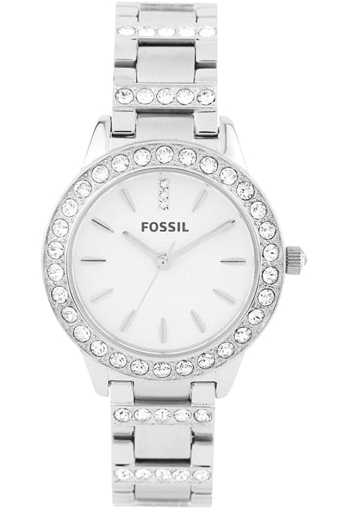 Fossil Women'S Stainless Steel Silver Dial Watch