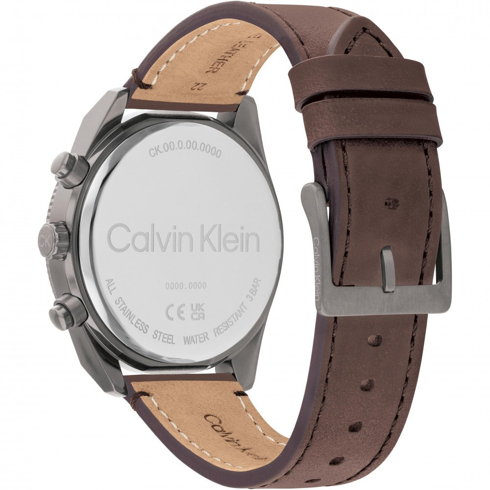Calvin Klein Impact Multifunction Green Round Dial Men's Watch - 25200363