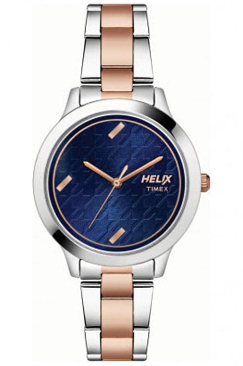 Timex Helix Blue Dial Women Watch Tw022Hl13