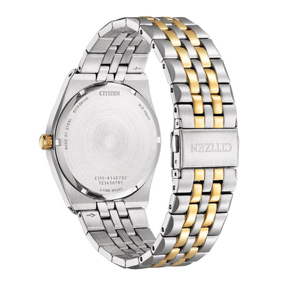 CITIZEN ECO-DRIVE GENTS WATCH GREEN DIAL - BM7339-89X