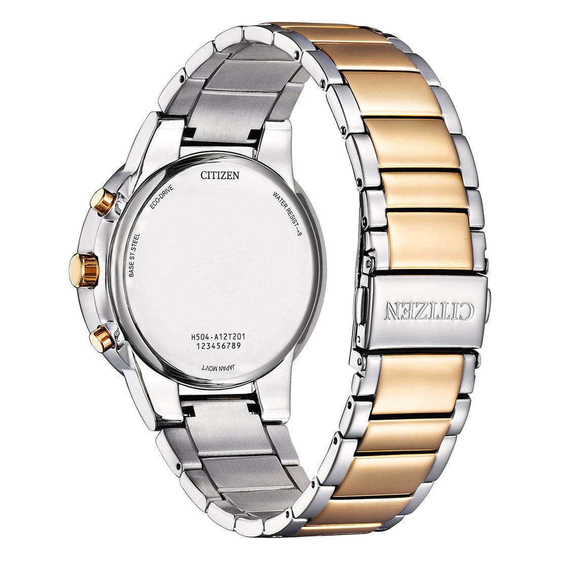 CITIZEN ECO-DRIVE GENTS WATCH BLUE DIAL - AT2244-84L