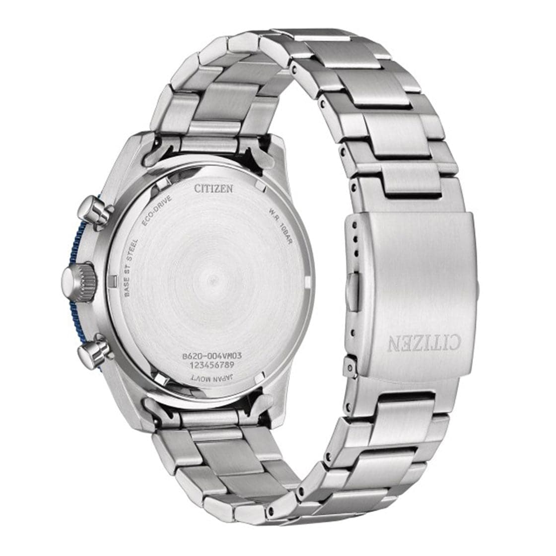 CITIZEN ECO-DRIVE GENTS WATCH BLUE DIAL - CA4554-84L