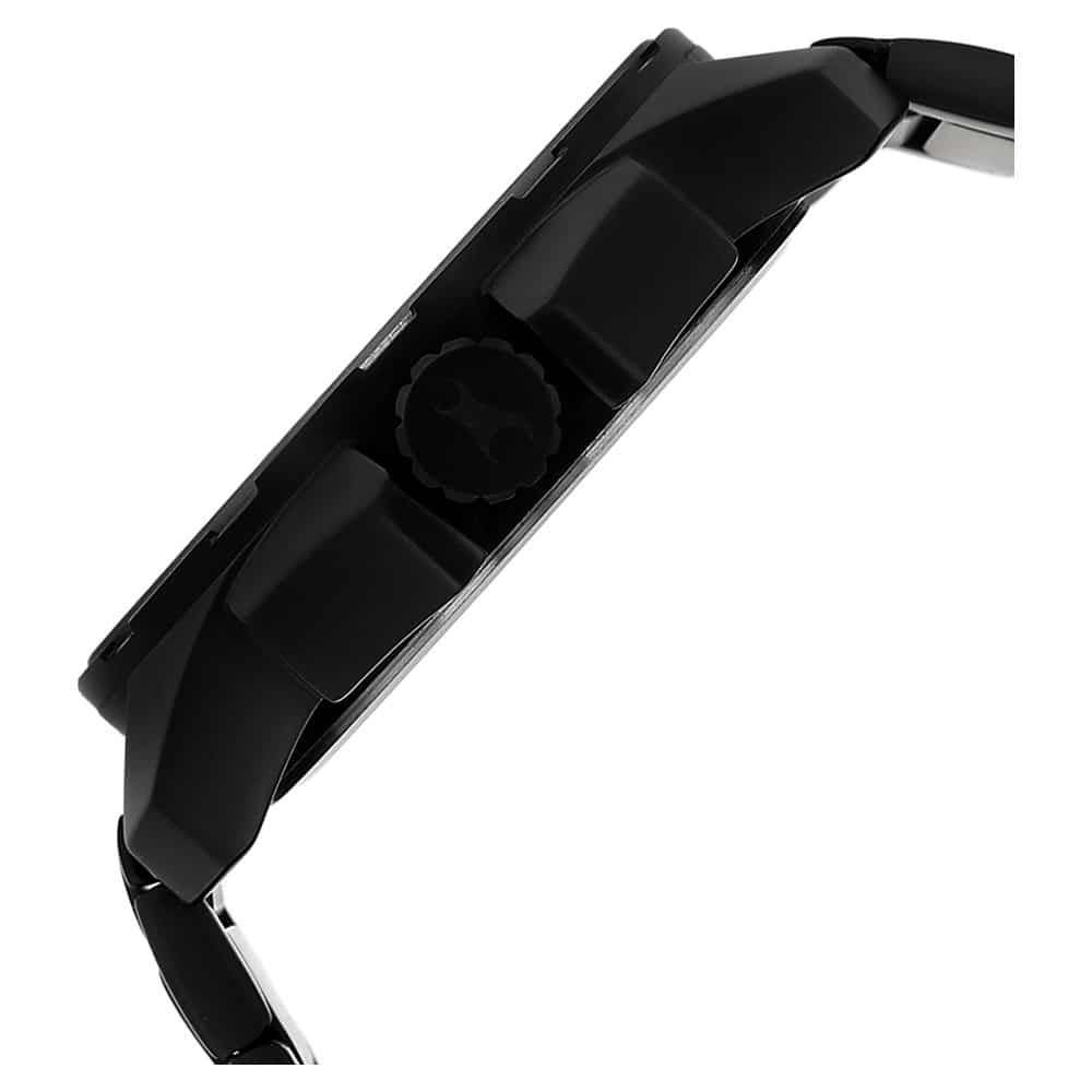 NR3084NM01 GREY DIAL BLACK STAINLESS STEEL STRAP WATCH
