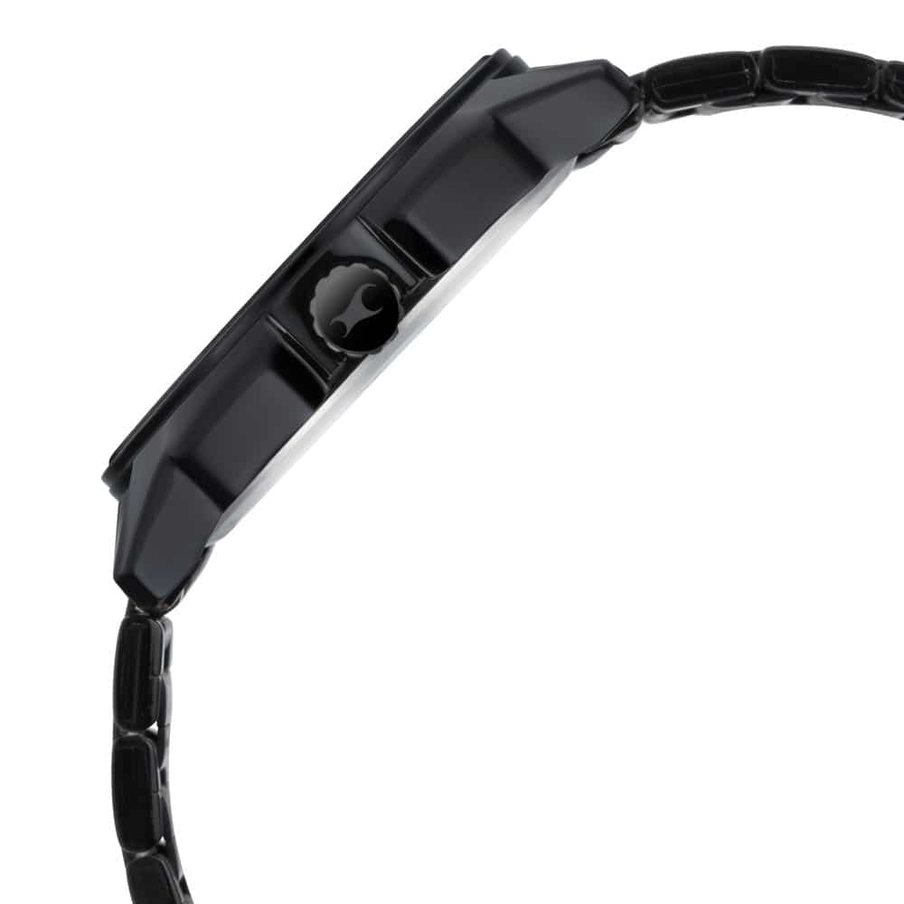 NR3089NM03 WEAR YOUR LOOK WITH BLACK DIAL METAL WATCH