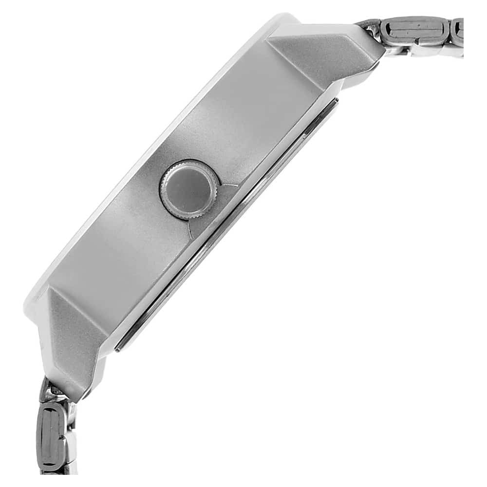 NR3121SM01 WHITE DIAL SILVER STAINLESS STEEL STRAP WATCH