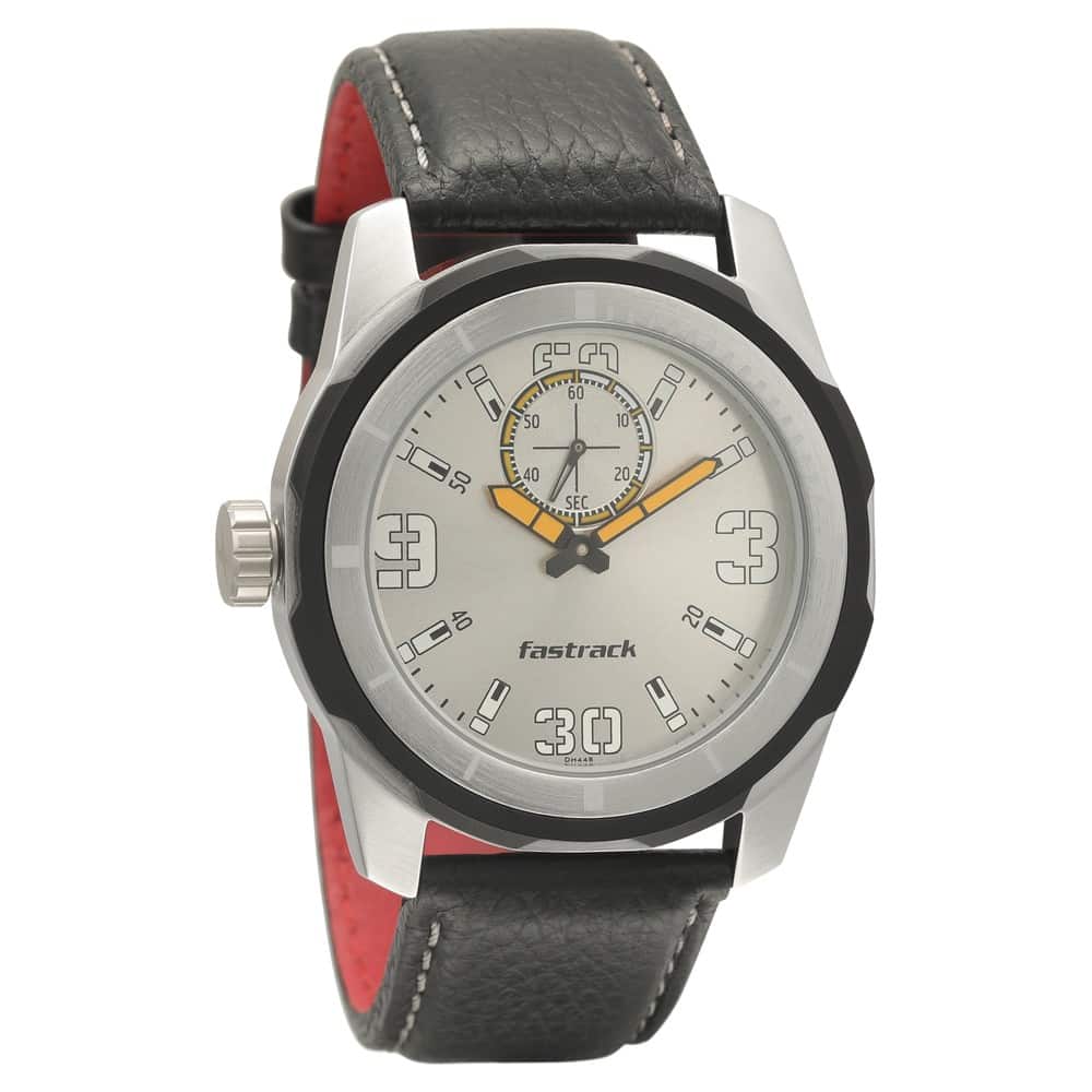 NM3166KL03 FASTRACK ANTHRACITE DIAL QUARTZ ANALOG WATCH FOR GUYS