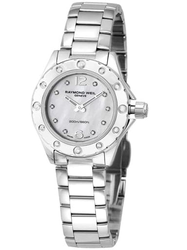 Raymond Weil Quartz White Dial Diamond Women'S Watch