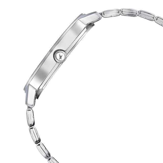 Fastrack Mens 43 mm Dial It Up Silver Dial Stainless Steel Analog Watch