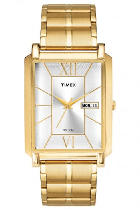 Timex Tw000W905 Silver Dial Men'S Watch