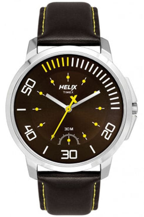 Timex Tw027Hg06 Brown Dial Men Watches