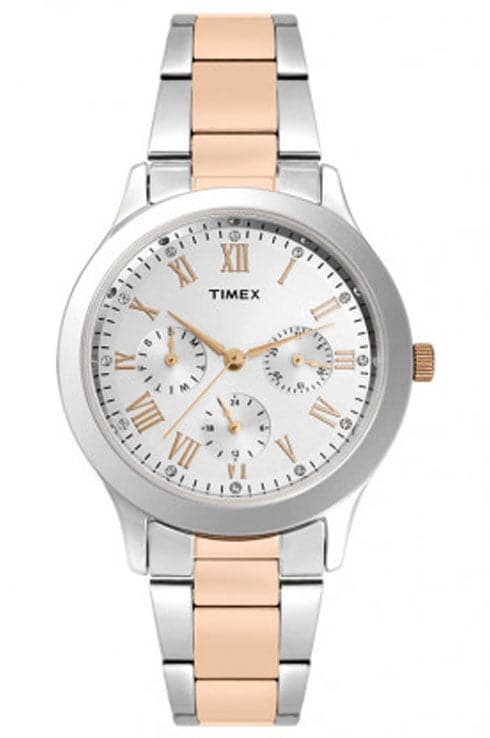Timex Fashion Silver Dial Women Watch Tw000Q807
