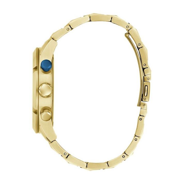 Guess Men's Wristwatch Resistance Stainless Steel Gold GW0714G2