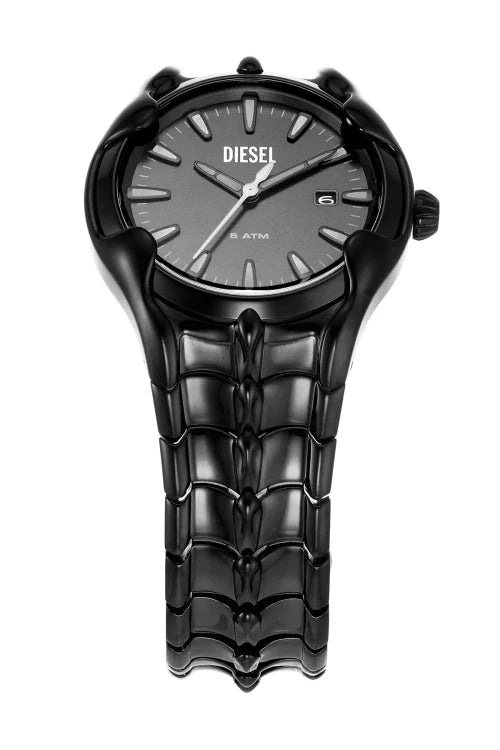 Diesel Vert 44 mm Black Dial Stainless Steel Analog Watch For Men - DZ2187