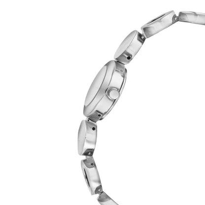 NR6024SM02 WHITE DIAL STAINLESS STEEL STRAP WATCH