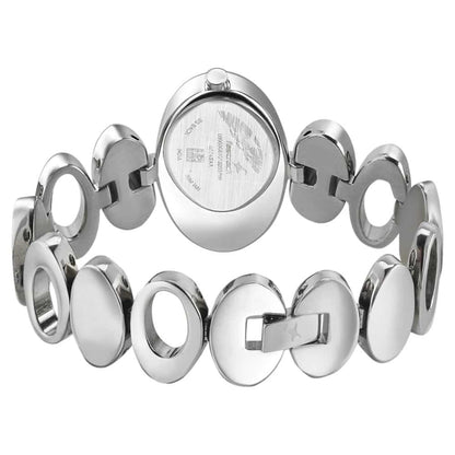 NR6024SM02 WHITE DIAL STAINLESS STEEL STRAP WATCH