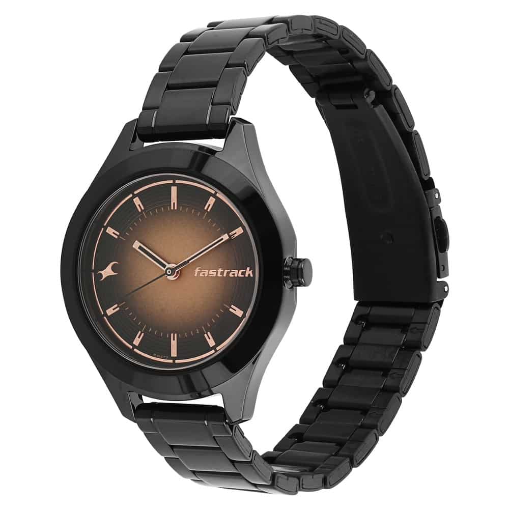 NR6153NM01 ALL NIGHTERS BICOLOUR DIAL METAL STRAP WATCH