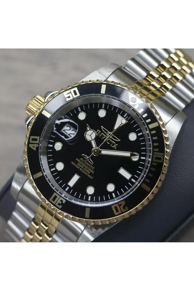 Invicta Pro Diver Automatic Black Dial Analog Watch for - Men 43986