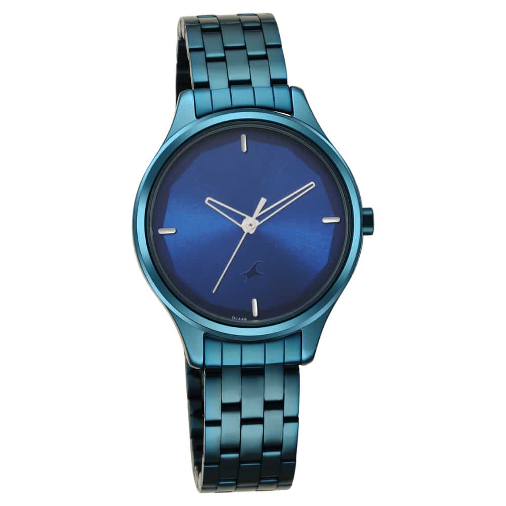 NR6248QM01 STUNNER IN BLUE DIAL & METAL STRAP