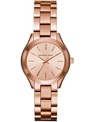 Michael Kors Watches Mini Slim Runway Three-Hand Watch