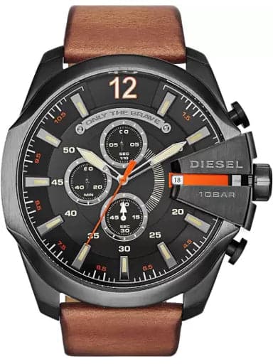 Diesel Chi Analog Black Dial Men'S Watch Dz4343