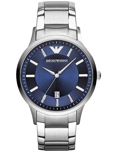 Emporio Armani Men Blue Dial Analogue Watch
