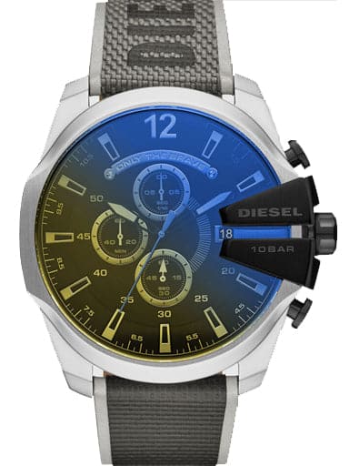 Diesel Mega Chief Round Analog Black Dial Men Watch