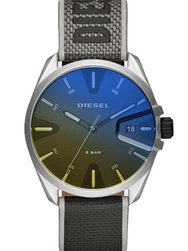 Diesel Ms9 Round Analog Black Dial Men Watch