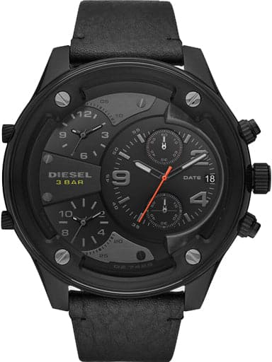 Diesel Boltdown Round Chronograph Black Dial Men Watch