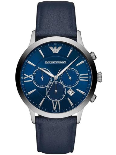 Emporio Armani Gianni T-Bar Blue Color Dial