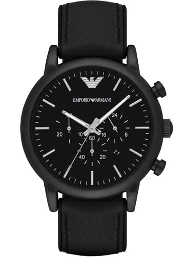 Emporio Armani Analogue Black Dial Men'S Watch