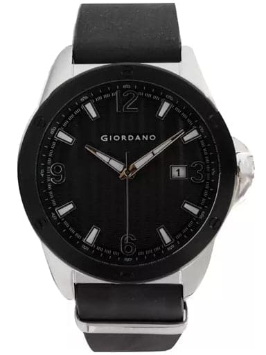 Giordano Analogue Black Dial Men'S Watch 1756-01