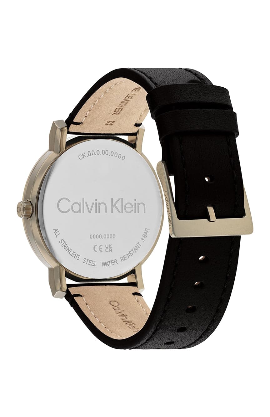 Calvin Klein Slate Quartz Grey Round Dial Mens Watch - 25200263