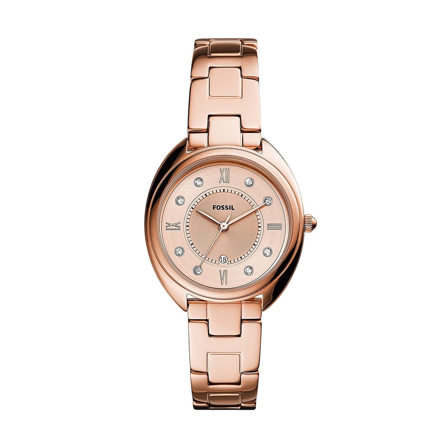 Fossil Gabby Analog Rose Gold Dial Women'S Watch
