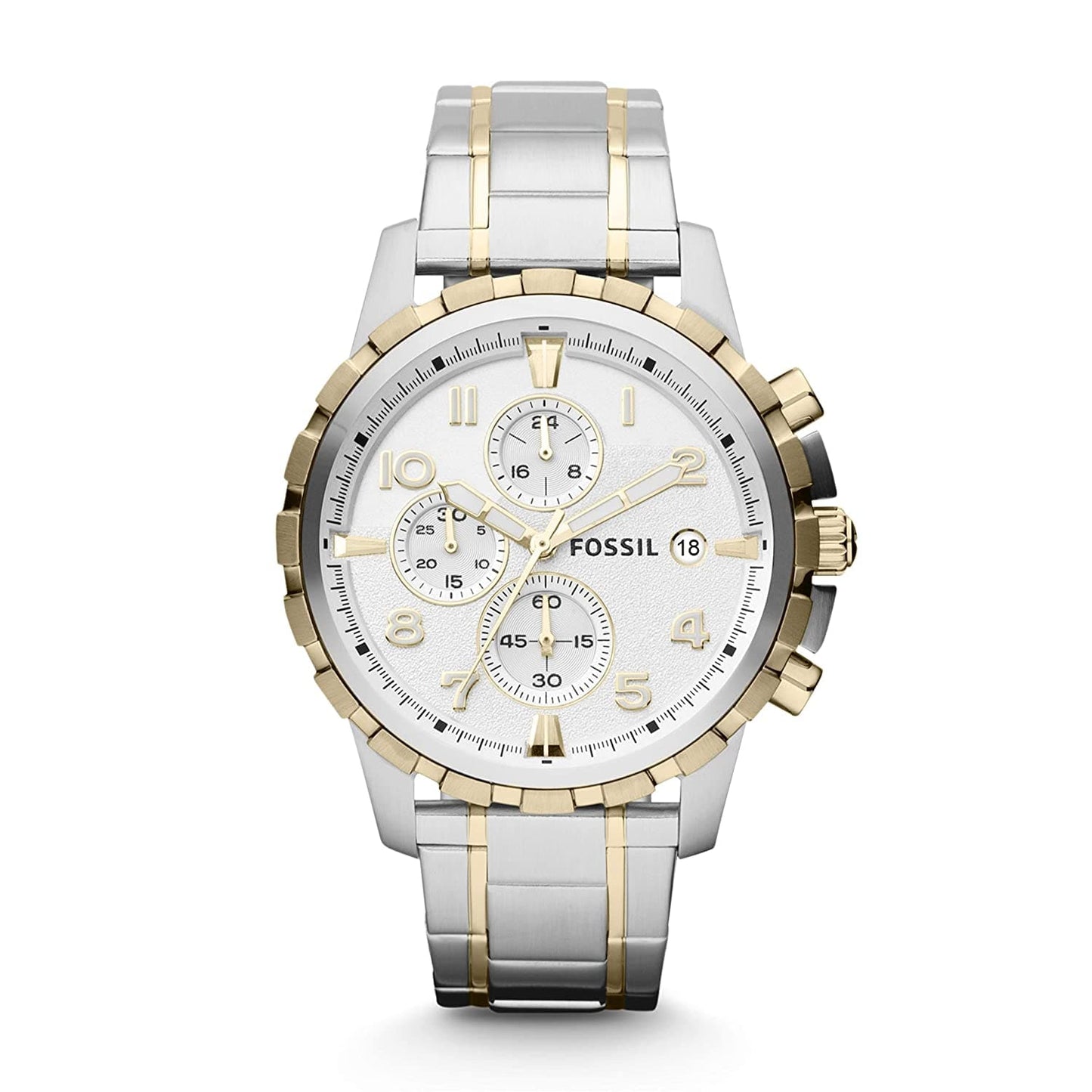 Fossil Dean Chronograph Stainless Steel Men Watch