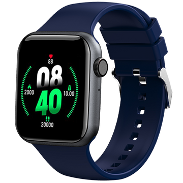 Fire-Boltt Ring Smartwatch with Bluetooth Calling BSW005 BLUE