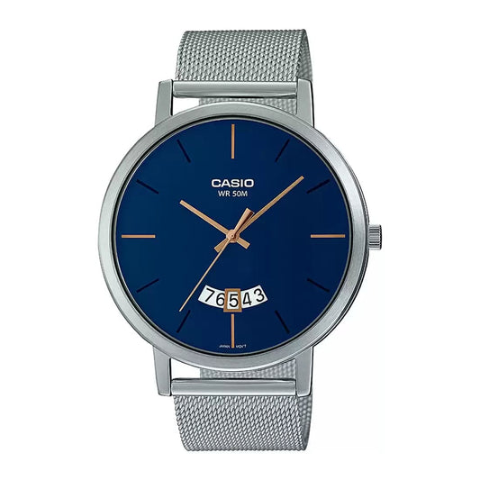 Casio Enticer Men Silver Analog - Men'S Watch A1872