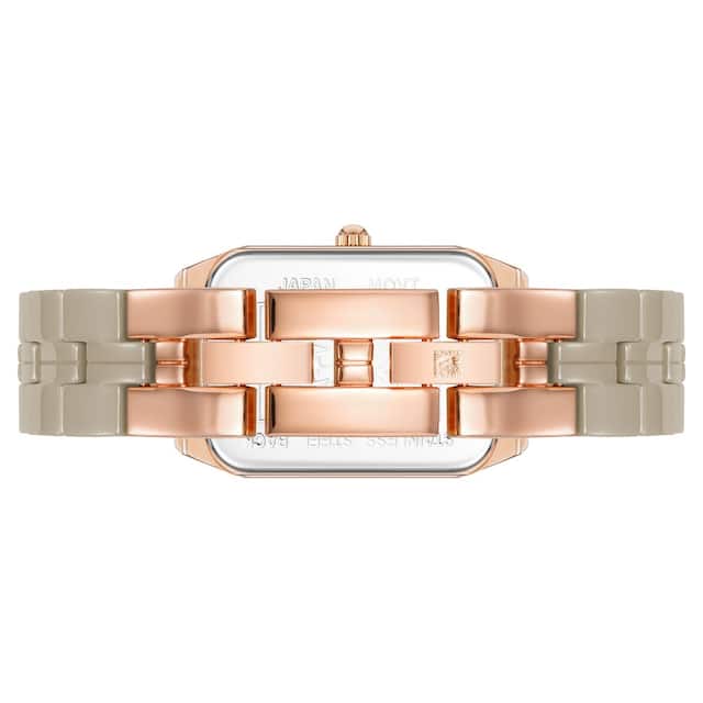 Anne Klein Brown Dial Quartz Analog Watch for Women AK4034RGTP