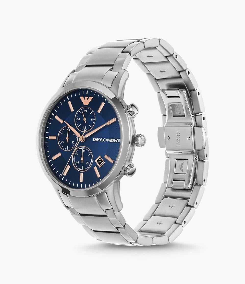 Emporio Armani Chronograph Stainless Steel Watch AR11458