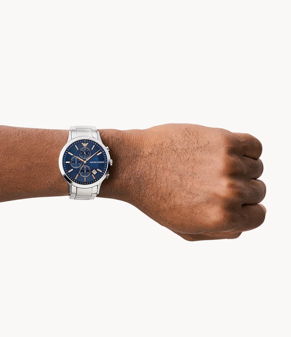 Emporio Armani Chronograph Stainless Steel Watch AR11458
