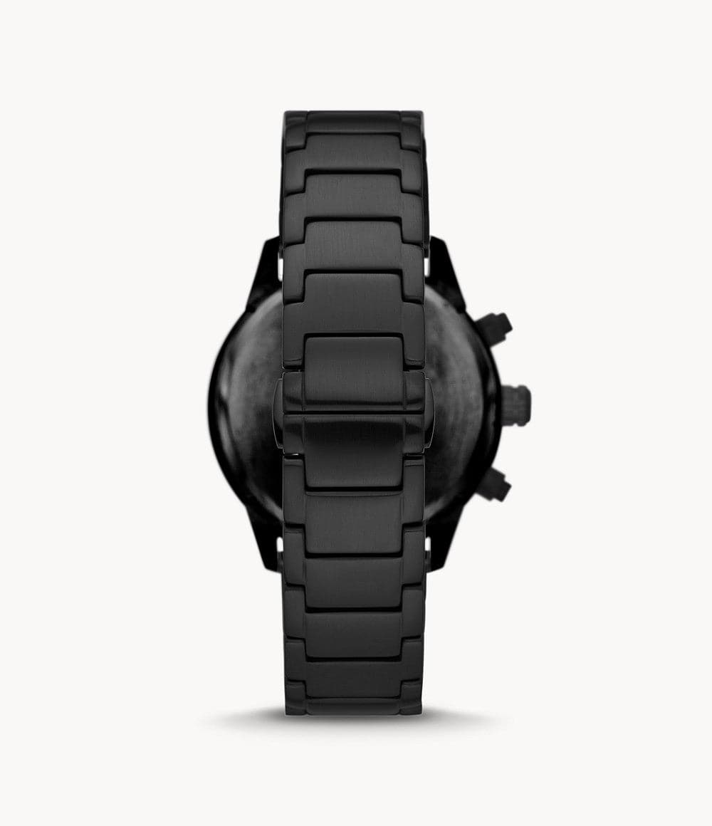 Emporio Armani Chronograph Black Stainless Steel Watch AR11472