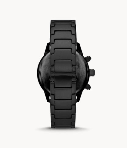 Emporio Armani Chronograph Black Stainless Steel Watch AR11472
