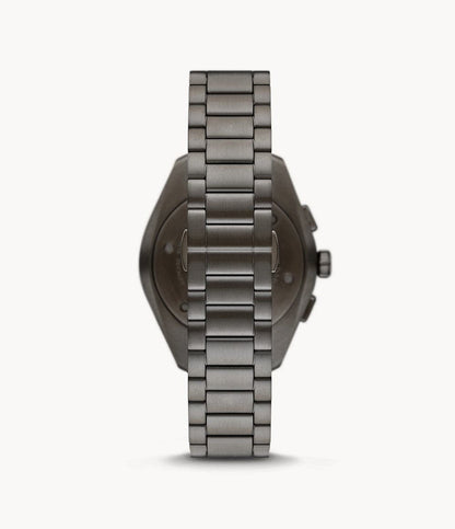 Emporio Armani Chronograph Gunmetal Stainless Steel Watch AR11481I