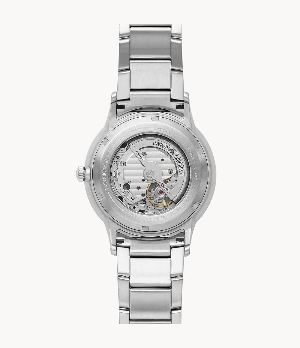 Emporio Armani Automatic Stainless Steel Watch AR60055