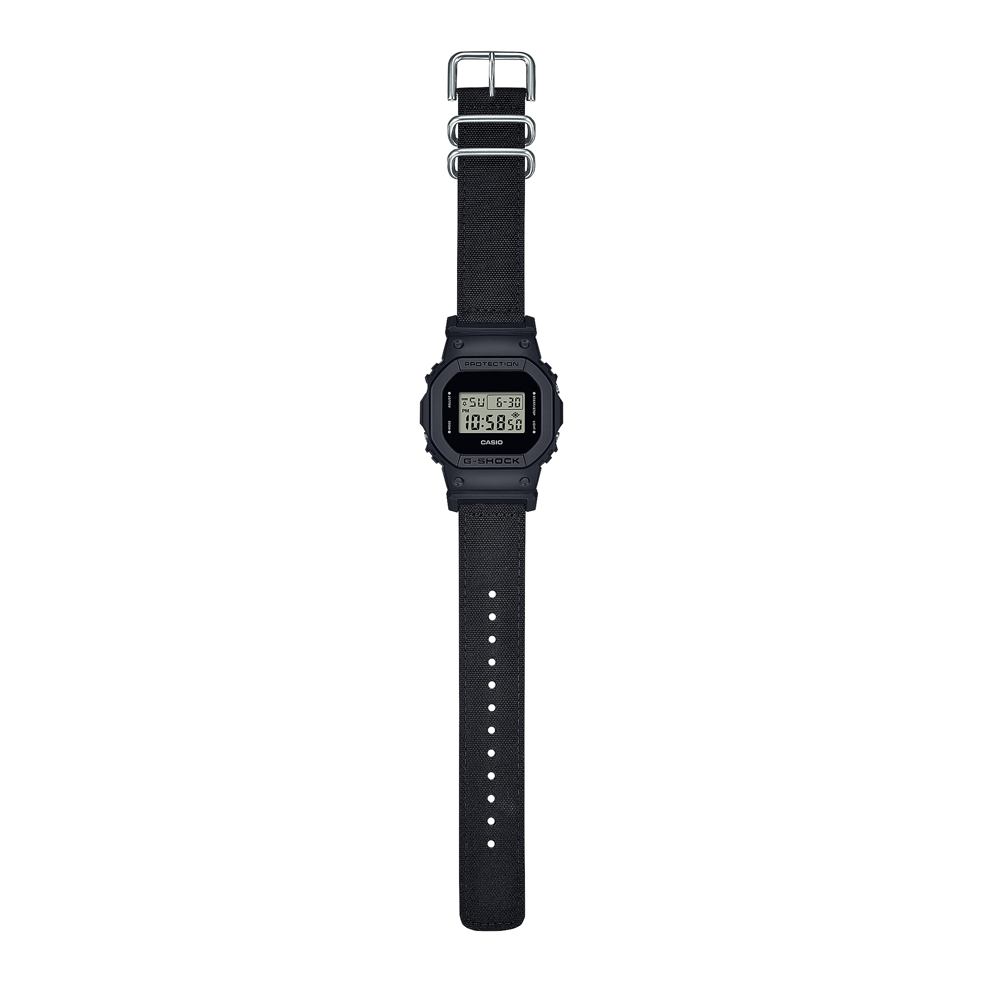 G-Shock Black Resin Band Black Dial Watch DW5600BCE-1D