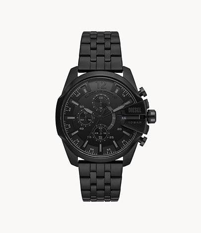 Diesel Baby Chief Chronograph Black-Tone Stainless Steel Watch DZ4617I